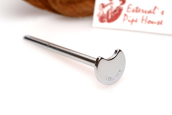 Corona Old Boy Replacement tamper Savinelli chrome Corona Old Boy Replacement tamper Savinelli chrome